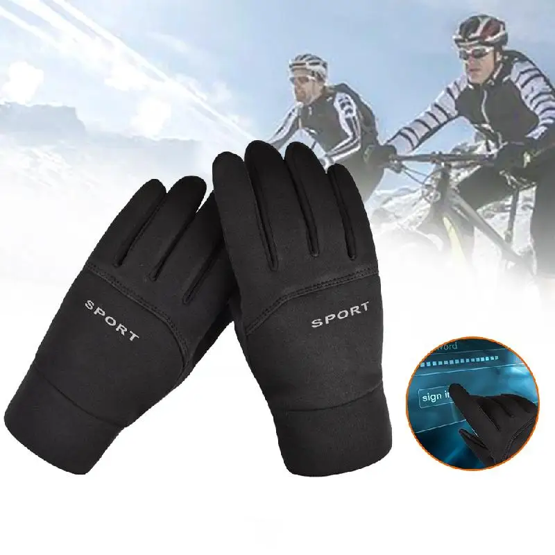 

Gloves for Men and Women Warm Waterproof Touch Screen Windproof Ski Gloves cycling Glove Fashion Glove Full Finger Glove Warming