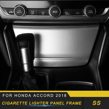 

Auto Car-styling Cigarette Lighter Panel Frame Trim Stickers Covers Interior Accessories for Honda Accord 2018-2020