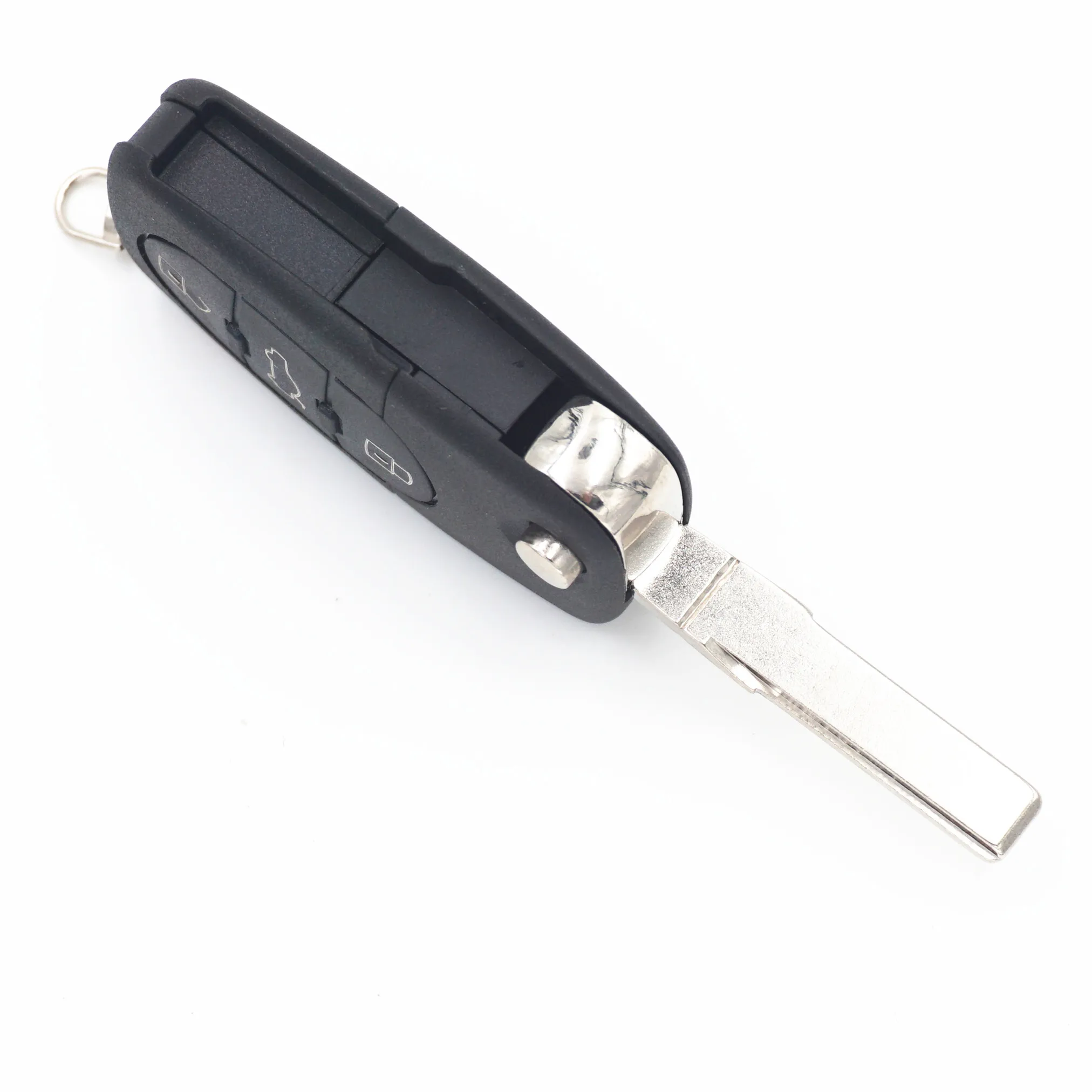 WFMJ 4 кнопки флип пульт умный чехол для ключей оболочка Fob Volkswagen HLO1J0959753F 1998 1999 2000 2001