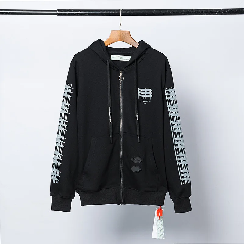 OFF-WHITE кардиган с принтом стрелы