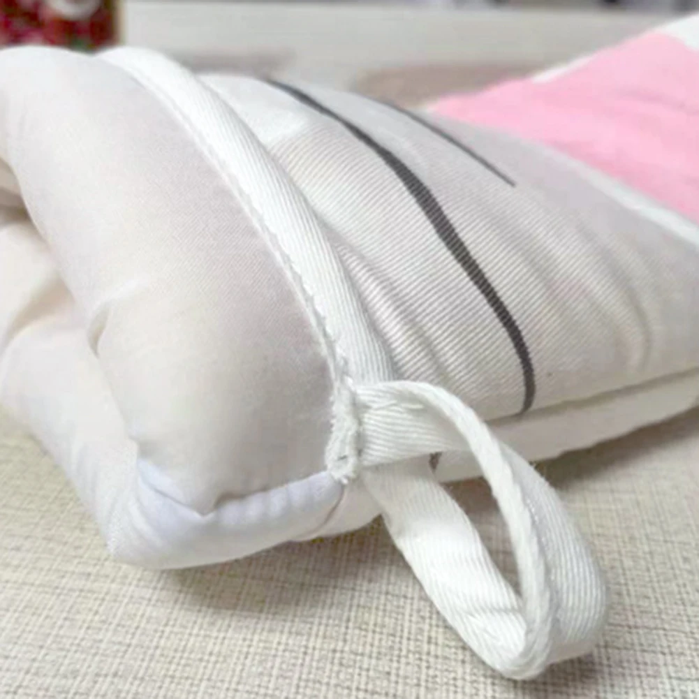 3D Cartoon Cat Paws Oven Mitts Long Cotton Baking Insulation Microwave Heat Resistant Non-slip Gloves Animal 1PC Gloves Mittens