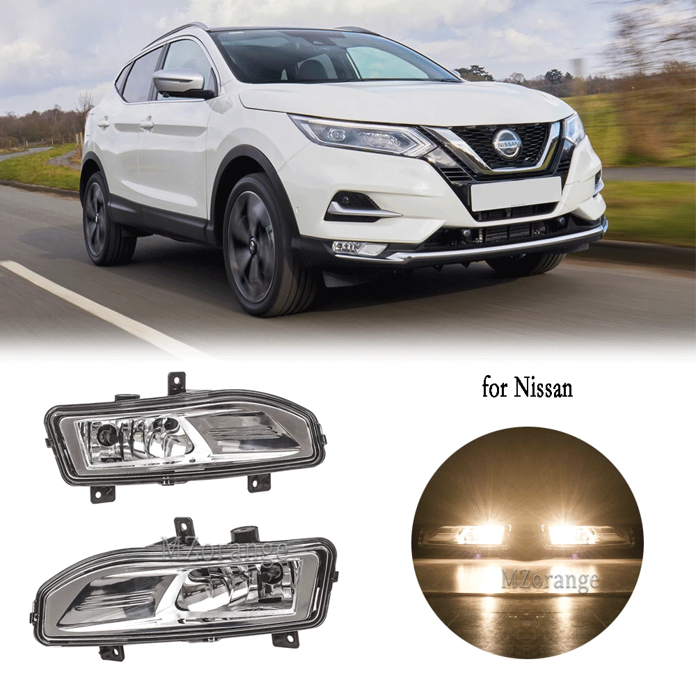 Fog Lights Headlight For Nissan Qashqai 2018 2019 2020 Fog Lamp 1 Pair
