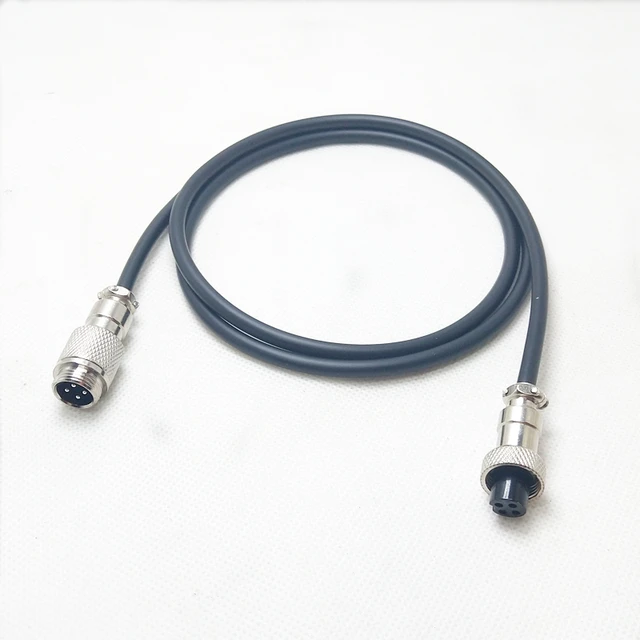 2m GX12 kabel anschlüsse 2 pin 3 pin 4 pin Butt joint verlängerung kabel  stecker männlich zu weiblich M12 5pin 6pin