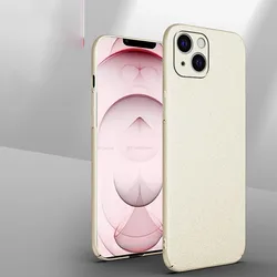 Sandstone Matte Hard Case - Sleek and Durable PC Back Cover - iPhone XS Max (White)