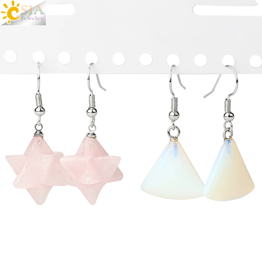 Citrine gemstone 925 sterling silver dangle earrings 3.54 gms