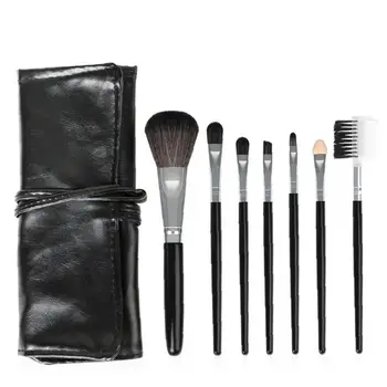 

7PCS/SET Portable Makeup Brushes Kit Professional Synthetic Makeup Brushes Set Kabuki Foundation Blending Brush Liquid Powder