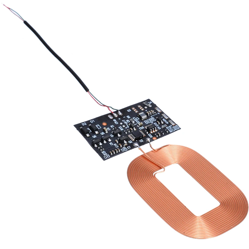 Mayitr DIY QI быстрый блок печатных плат печатная плата модуль беспроводного зарядного устройства передатчик с катушкой для iphone XS MAx для samsung Galaxy S10