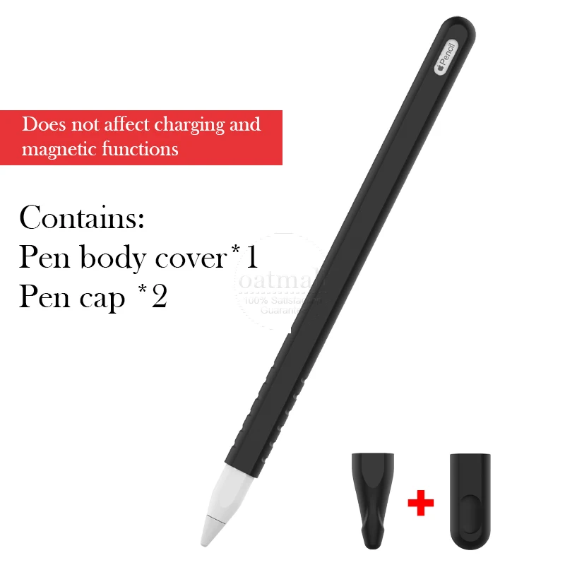 Новый чехол для Apple Pencil 2 мягкая силиконовая сенсорная ручка стилус iPad го