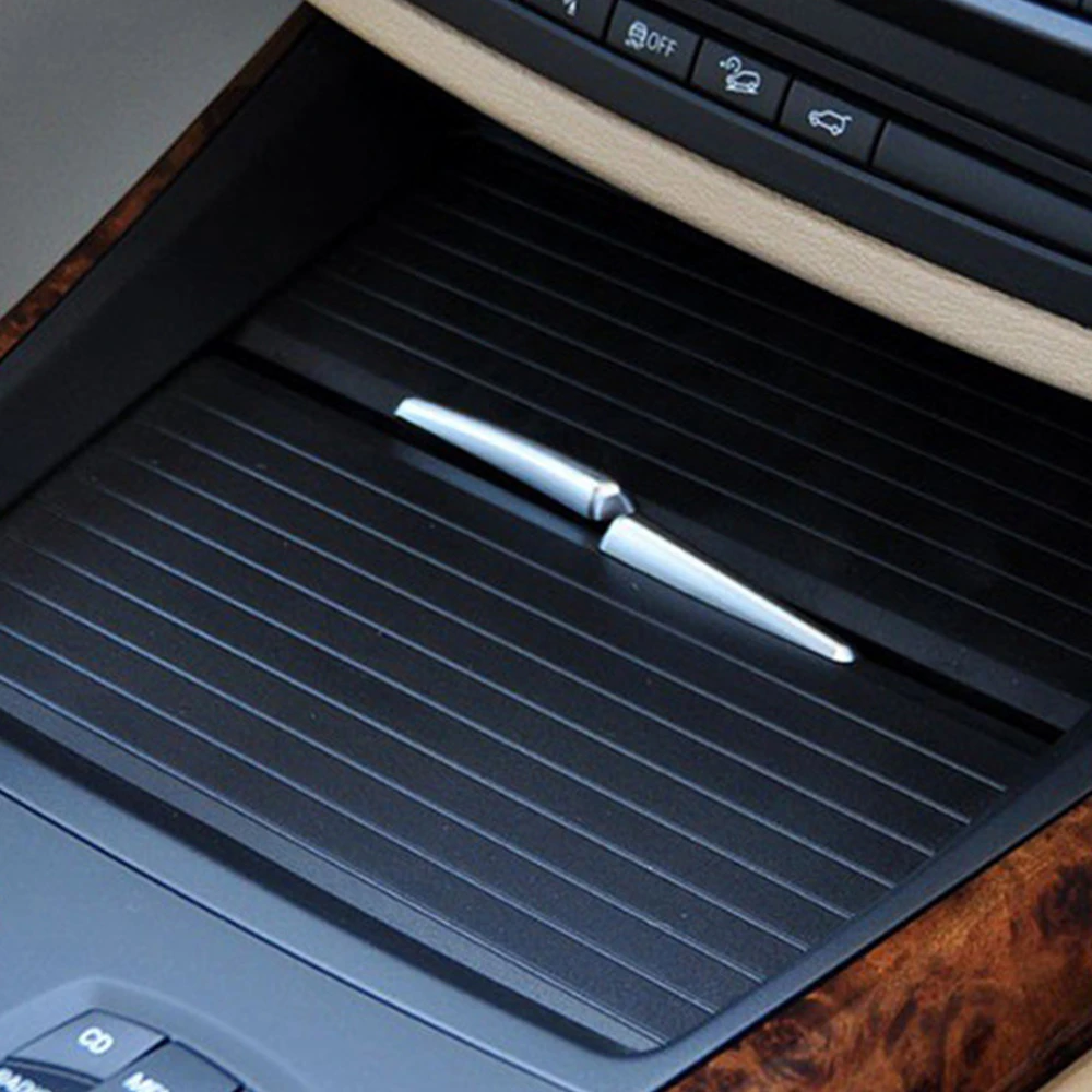 Car Interior Water Cup Rack Car Center Console Cover Slide Roller Blind