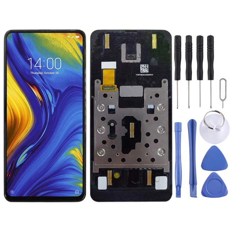 

iPartsBuy LCD Screen and Digitizer Full Assembly with Frame for Xiaomi Mi Mix 3
