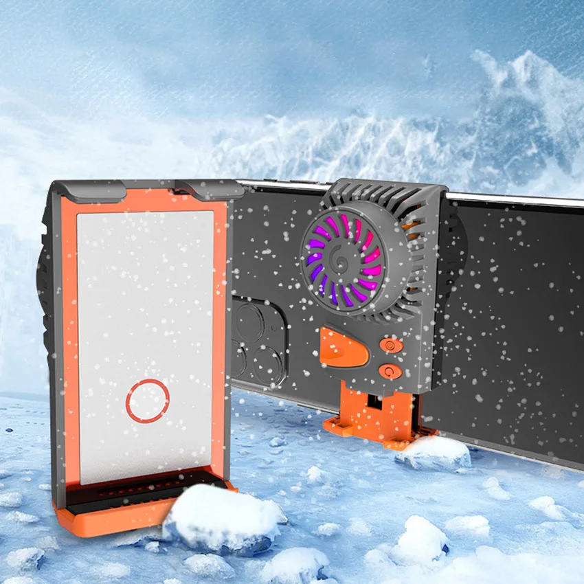 Portable Mobile Phone Cooler Radiator Smartphone Cooling Fan Dissipate