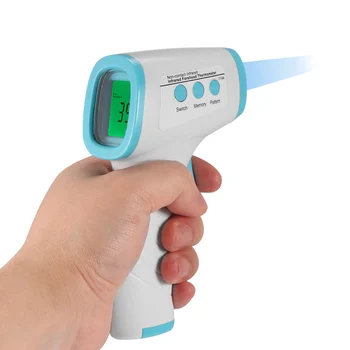 

Digital Infrared Forehead Thermometer Contact-Less Thermometer Handheld Temperature Gun For Baby Children Adults Pet Home