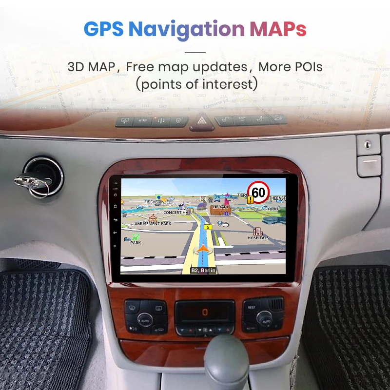 Junsun V1 4G+ 64G Android 9,0 DSP для Mercedes Benz S Class W220 S280 S320 S350 S400 S430 S500 S600 1998-2005 Автомагнитола gps DVD