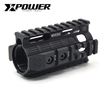 XPOWER Rail System 4/7/10inch Keymod M-LOK Handguard For AEG Airsoft Air Guns Paintball Gel Blaster Hunting Accessorie