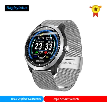 

Men's Smart Watch IP67 Waterproof PCG + ECG Heart Rate Monitor Blood Pressure Bracelet Multi-Sport Modes Smartwatch
