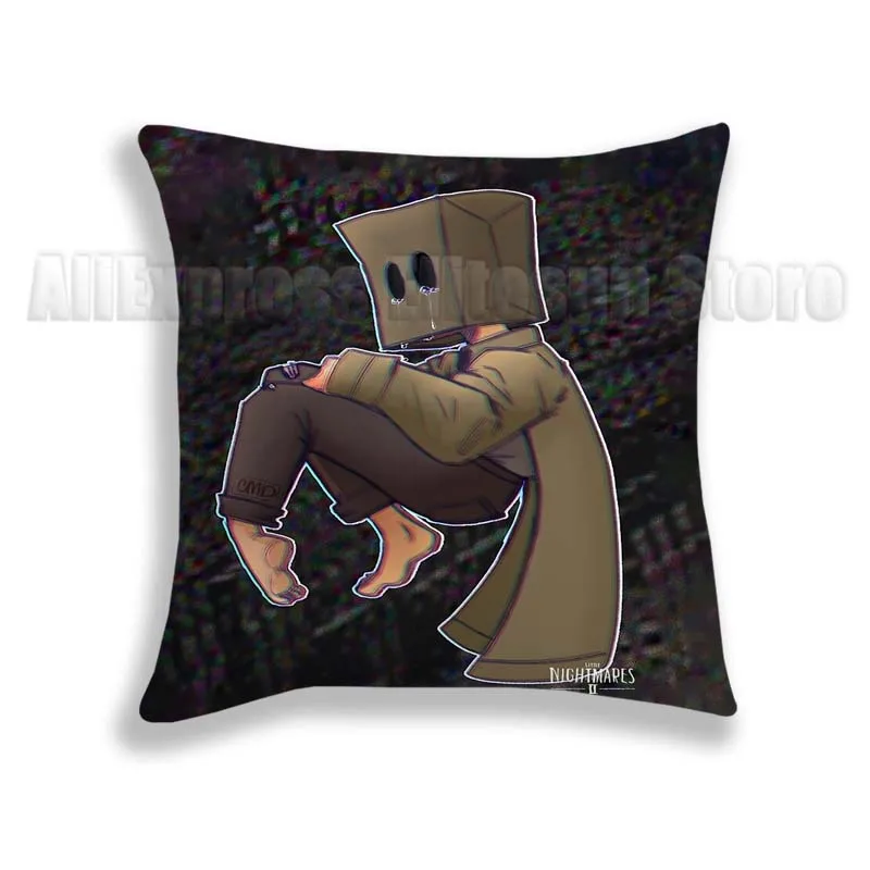 Little Nightmares 2 Pillow Case 45CM Pillow Inner Is Not Included Boys Girls Kids Cartoon Anime Toys Gift New Arrival 5