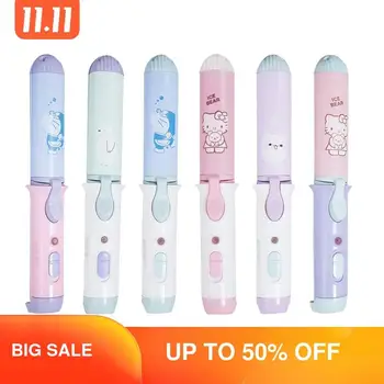 

Curly Hair Stick Straight Roll Dual-use Travel Convenient To Carry Mini Perm Splint Electric Roll Stick With Plastic Travel Box