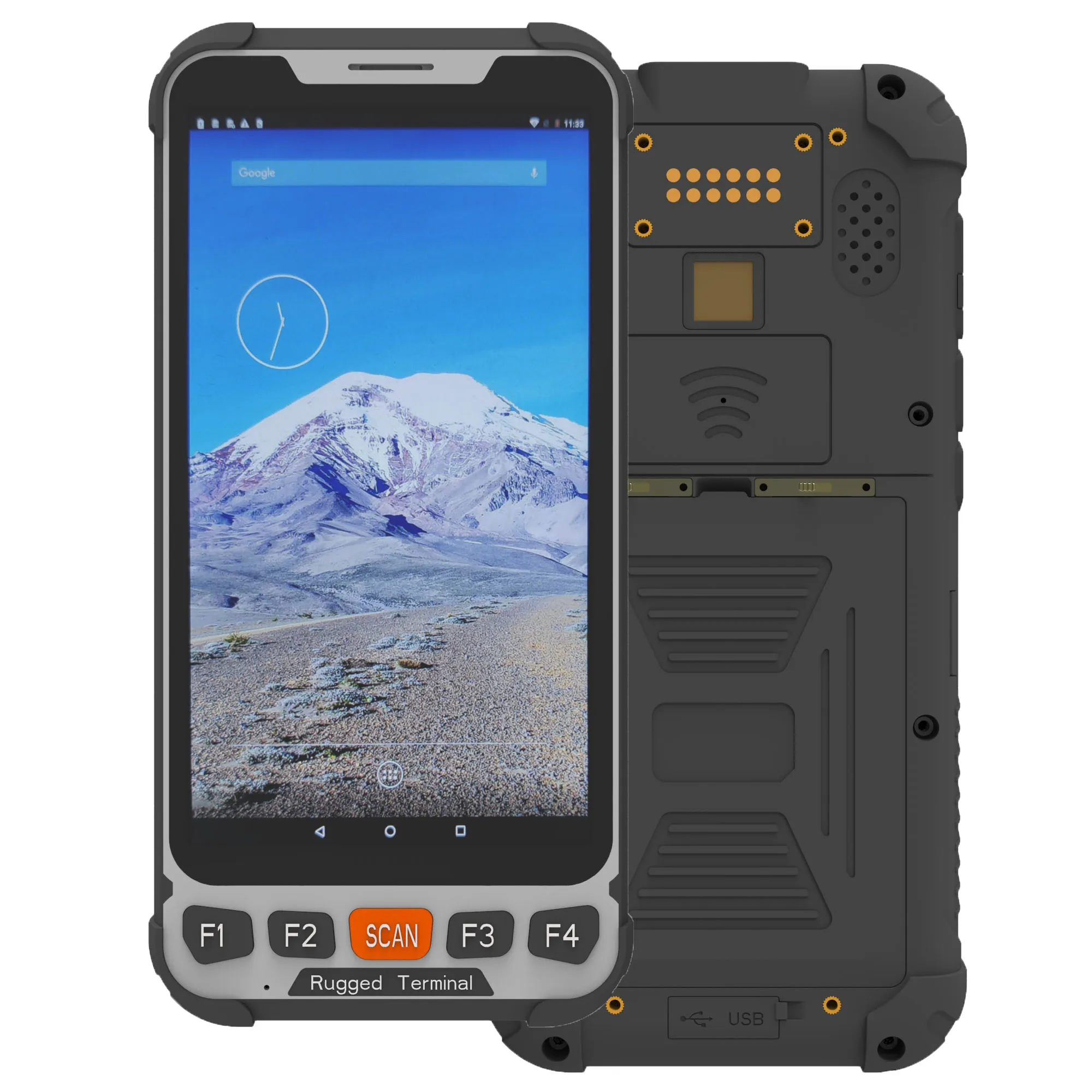 Sincole 5 дюймов Android 7 1 4G LTE 2D сканер штрих кода ручной ПК SH5 A|Промышленные компьютеры