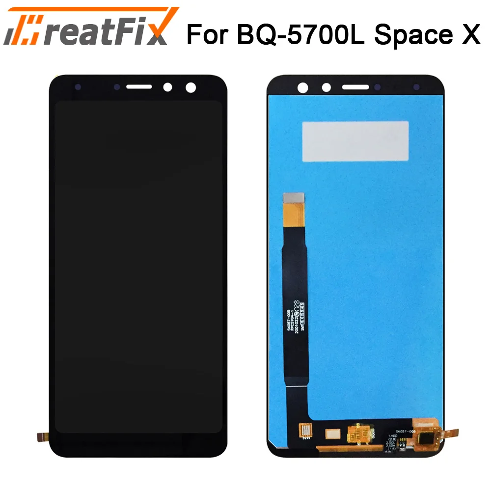 Мобильный ЖК-дисплей 5 7 дюйма BQ для BQ-5700L Space X 5700L сенсорный экран стекло