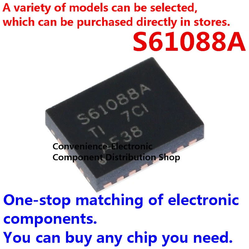 

5PCS/PACK S61088A SMD Patch TPS61088RHLR QFN-20 10A fully integrated synchronous boost converter output voltage stabilization