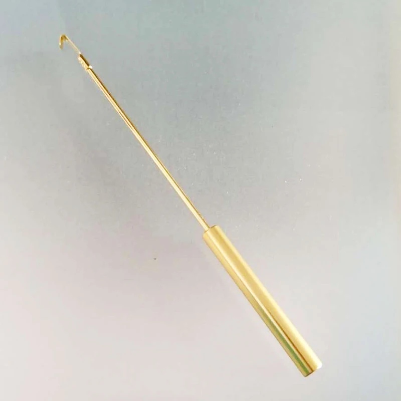 

17g 19.5cm length Gold Color Cylinder Shape Metal Pendulum Clock Accessory DIY Clock Kits