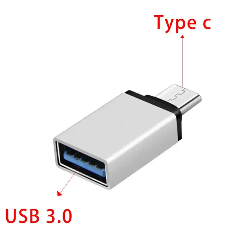 1 USB OTG type C к USB 3,0 адаптер OTG Быстрая зарядка данных type-C кабели для мобильных телефонов конвертер для Macbook samsung Xiaomi Oneplus - Цвет: 1