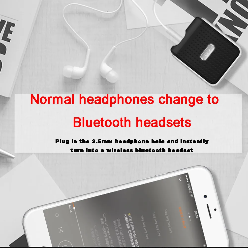 3,5 мм Bluetooth аудио приемник для наушников автомобильный аудио Музыка приемник адаптер Bluetooth беспроводной Adapter-L827