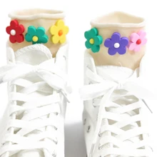 Цветочные Носки, Мультяшные яркие цвета, крученые свободные манжеты, короткие носки для женщин и девочек-MX8