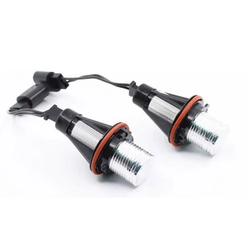 

2pcs LED Amber Angel Eye Marker Light Bulbs Direct Replacement For BMW E39 E60 E63 E64 E53 5 6 7 X3 X5 5W 600L