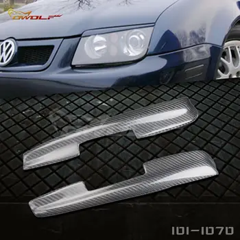 

Car modification Car accessories Carbon Fiber Eyebrow Eyelid Trim forVWJetta Bora 4 Mk4 IV 1999-2004