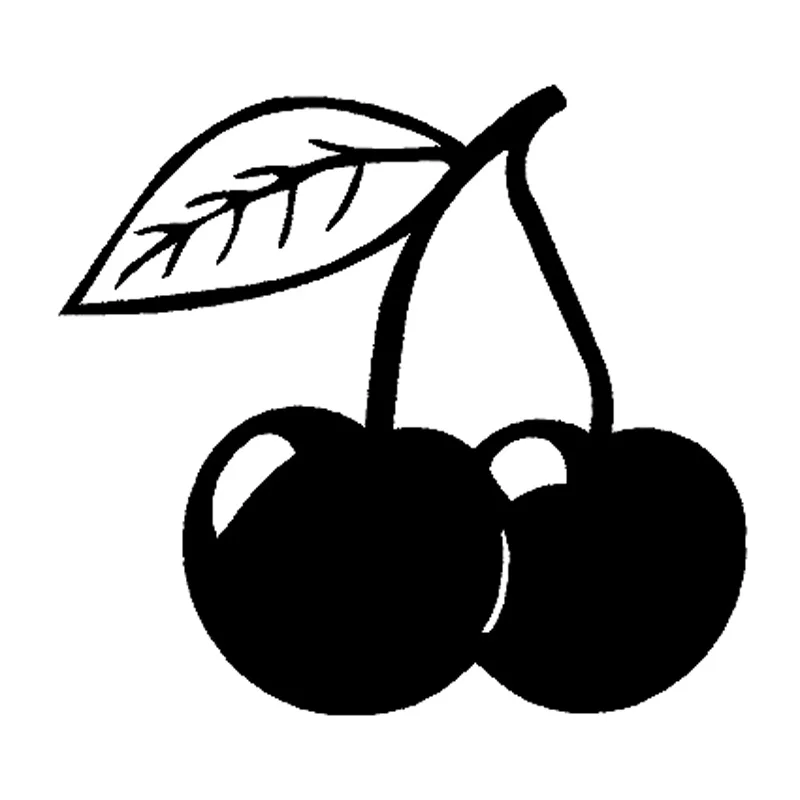 

Car Sticker: Wild Cherry Fashion Car PVC Accessory Sticker: 13.9cm*12.7cm