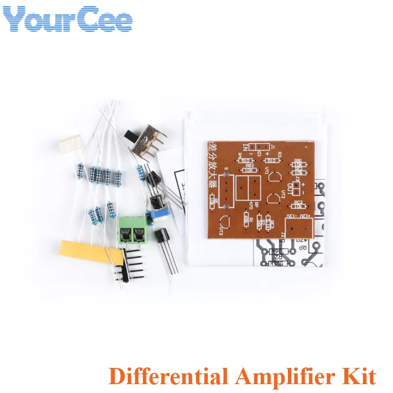 Differential Amplifier Kit Analog Electronic Technology Teaching