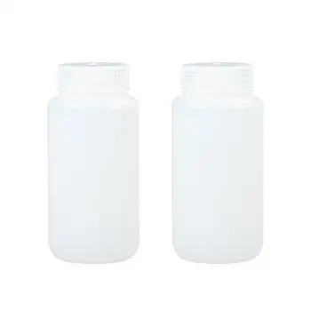 

2 Pcs 250ml Wide Mouth Reagent Bottle Empty Plastic Bottle Dispensing Water Container Household Disinfection Water Bottle