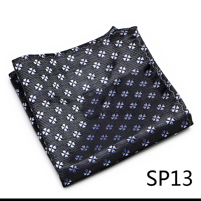 Newest style  Brand Factory Sale Top grade  Pocket Square Paisley Dropshipping Clothing accessories Memorial Day Fit Workplace SP13