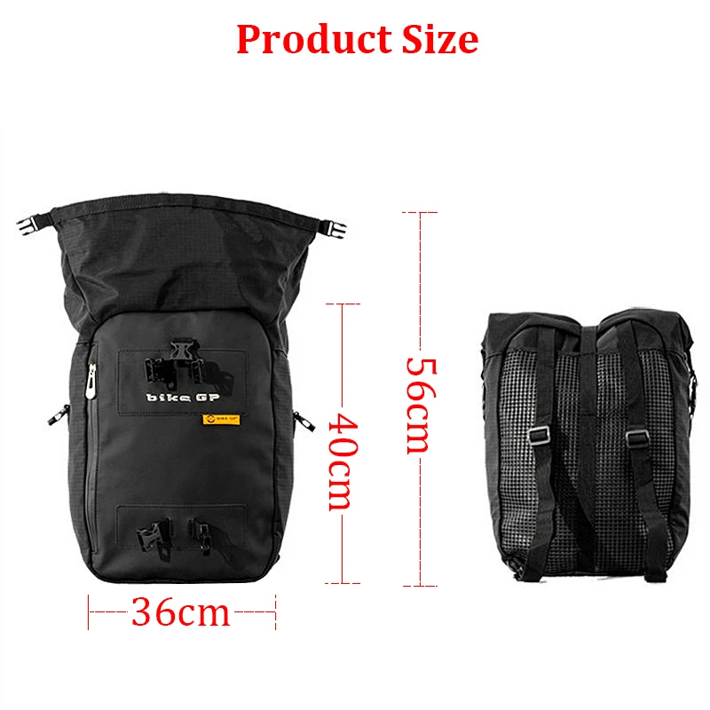 r1200gs r1250gs adv mt 09 mt07 tracer x-adv v-strom multi-function rear seat bag backpack saddlebags motorcycle waterproof bags19