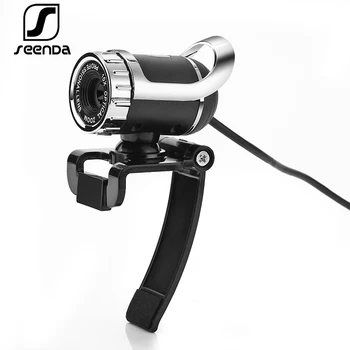 

SeenDa Webcam USB 2.0 640P Camera Web Cam 360 Degree Digital Camera with Microphone for Laptop Computer