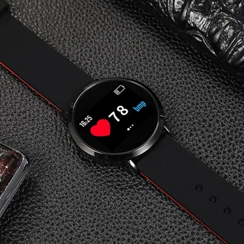 

AMS-T8 Smart Watch Men Press Screen Color Waterproof Women Watch Heart Rate Blood Pressure Monitor Multiple Sports Fitness