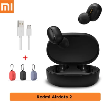 

Xiaomi Redmi Airdots/Redmi Airdots 2 True Wireless Bluetooth Headset Sports High Sound Quality Stereo Earplugs Earphone With MIC