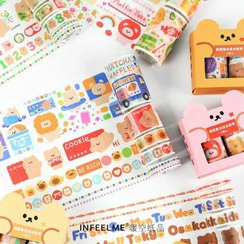 

10set/1lot Washi Masking Tapes Masquerade Decorative Adhesive Scrapbooking DIY Paper Japanese Stickers