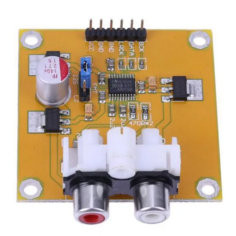 PCM5102 DAC декодер IGS плеер за ES9023 для Raspberry Pi|Цифро-аналоговые преобразователи (ЦАП)| |