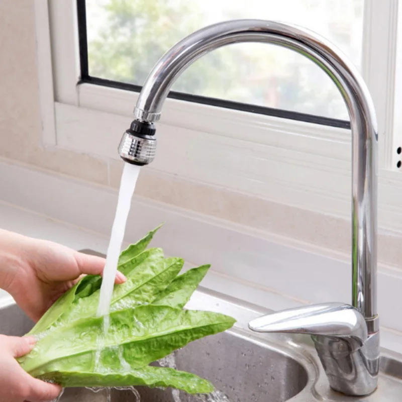 360 градусов воды Bubbler поворотный кран аэратор головка экономии адаптер