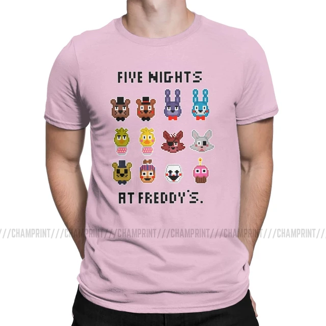 Five Nights At Freddy S T Shirt Men S Pure Cotton Amazing T Shirts