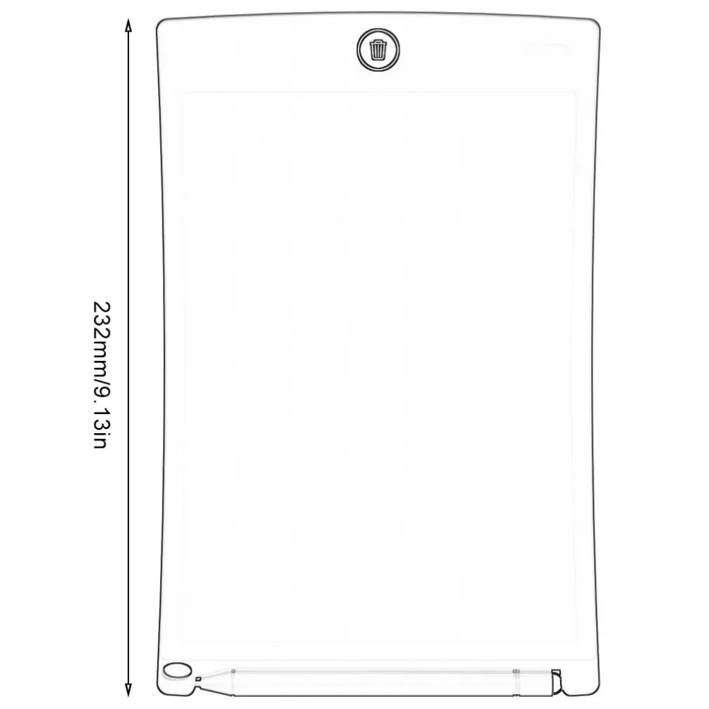 8,5 дюймов Портативный Смарт ЖК-планшет для письма электронная доска для рисования графическая доска для рукописного ввода