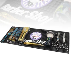 New Hot Sale Hairdressing Scissors Comb Tool Placement Mat Silicone Pad Pu Non-Slip Pad