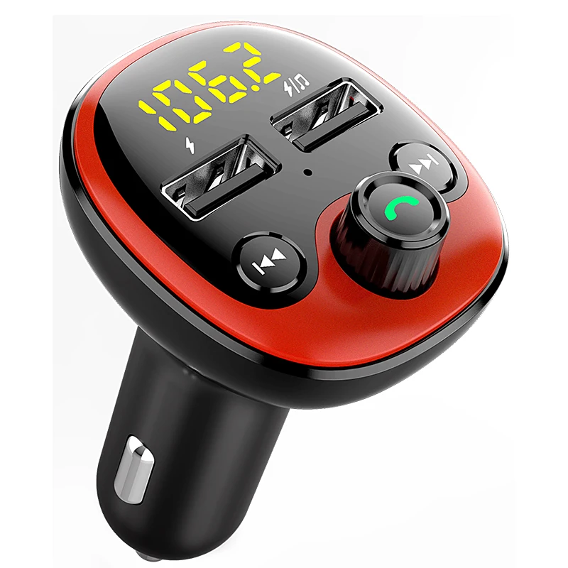 Автомобильное зарядное устройство USB 3 1 А Bluetooth FM передатчик модулятор аудио