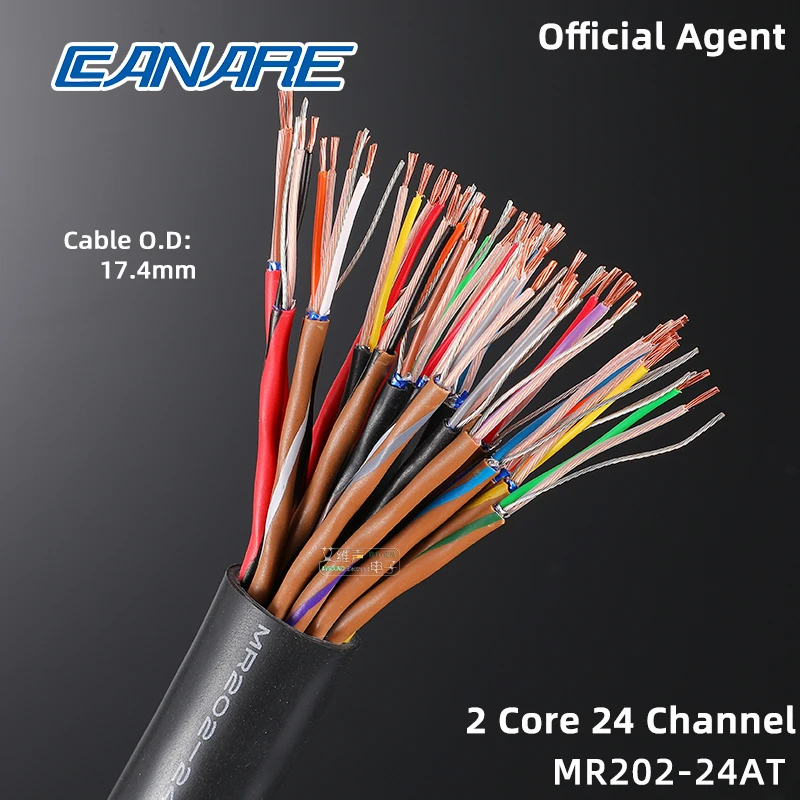 CANARE MR202 2AT 4AT Audio Microphone Cable Recording Studio Cable