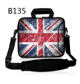 

UK Flag Hot Fashion 11,12,13,14 15.6 inch Laptop Bag Notebook Shoulder Bag Handbag Case for Macbook Air Pro Sleeve Bag Women Men