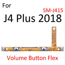 Switch Power ON OFF Button Flex Cable Ribbon For Samsung Galaxy J8 J6 J4 J7 J5 J3 A9 2018 2017 Mute Silence Volume Key