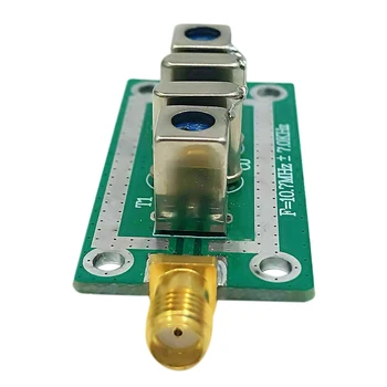 

New 1Pc Crystal Filter Am Filter 10.7Mhz 7Khz Bandpass Filter Narrowband F Oscilloscope