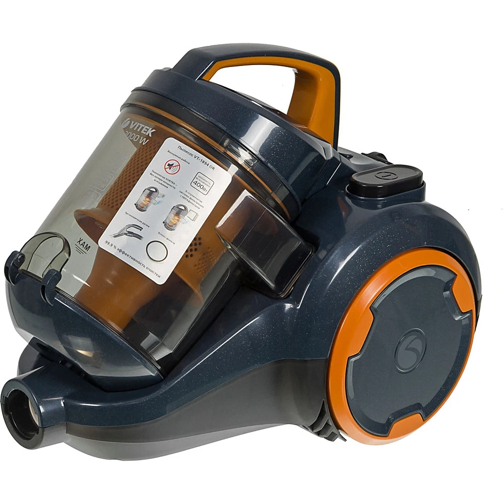 Пылесос Vitek VT-1894 2000Вт оранжевый